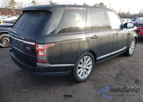 2017 Land Rover Range Rover 3.0L V6 Supercharged Hse from USA, damaged, VIN SALGS2FV0HA375358